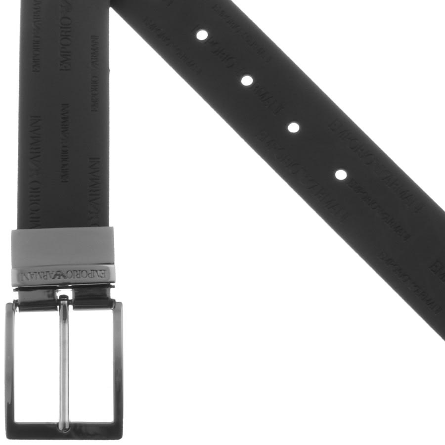 Alternative Image for ProductEmporio Armani Reversible Leather Belt Black2